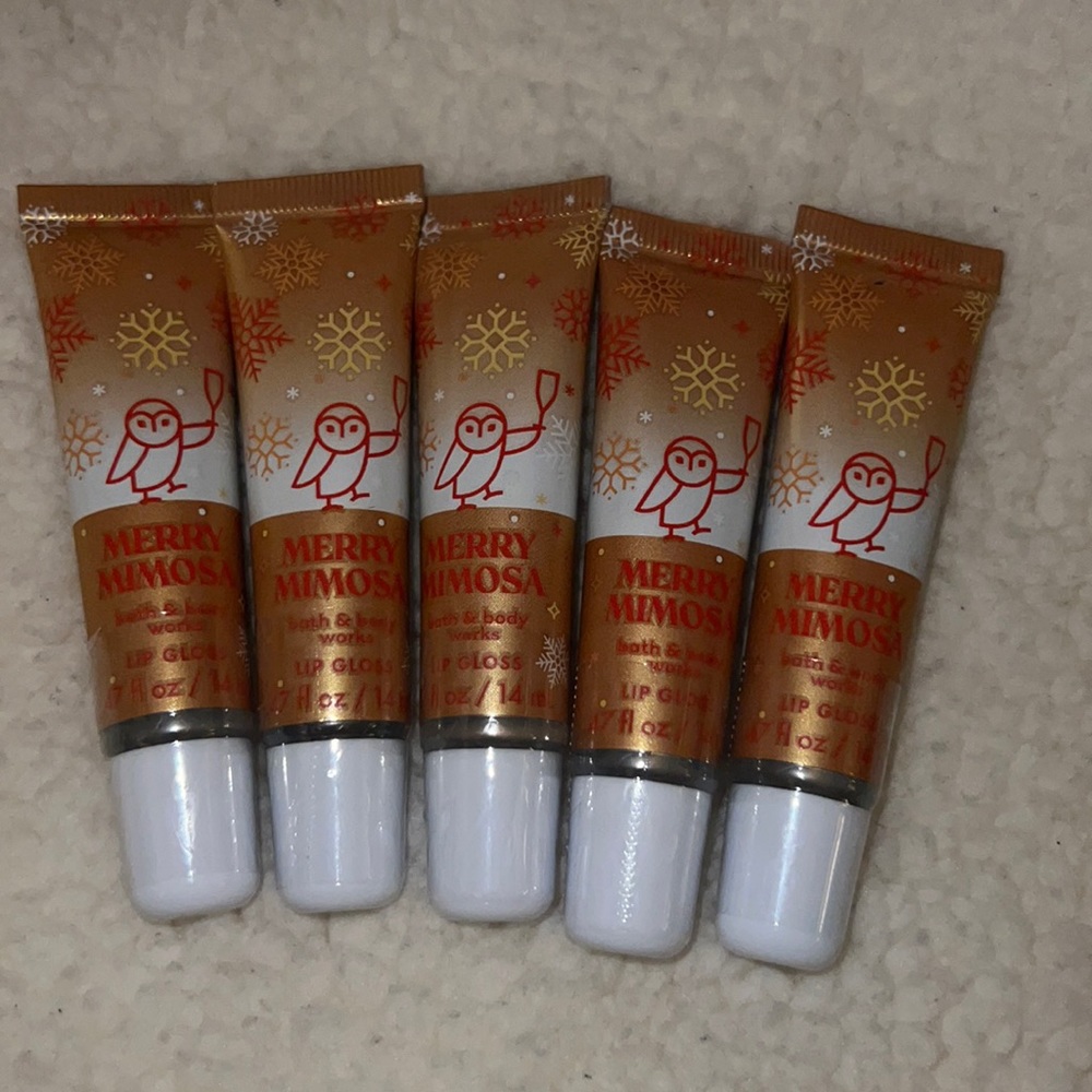 BBW 5pc lip gloss MERRY MIMOSA